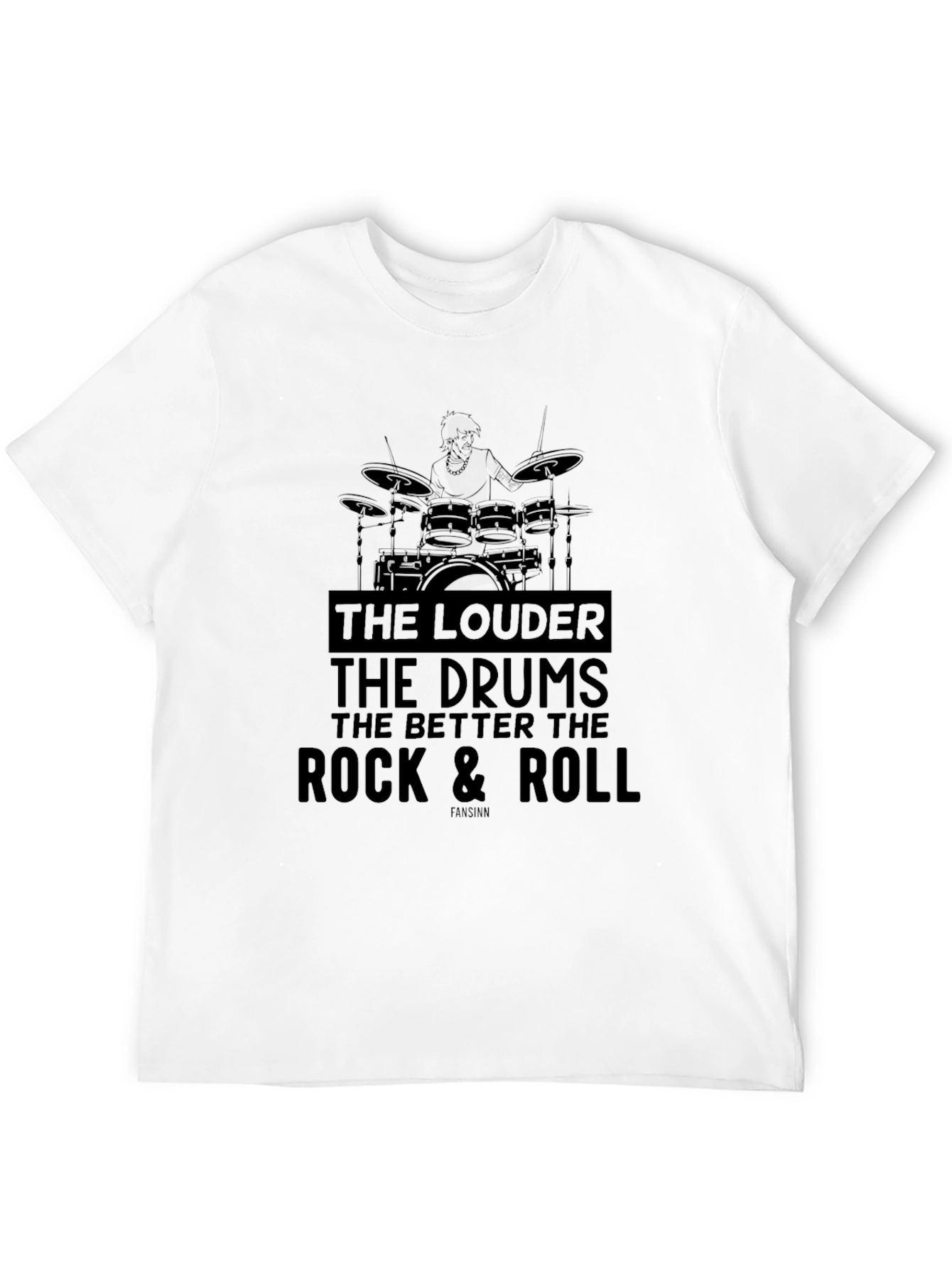 Rock & Roll Drummer T-Shirt