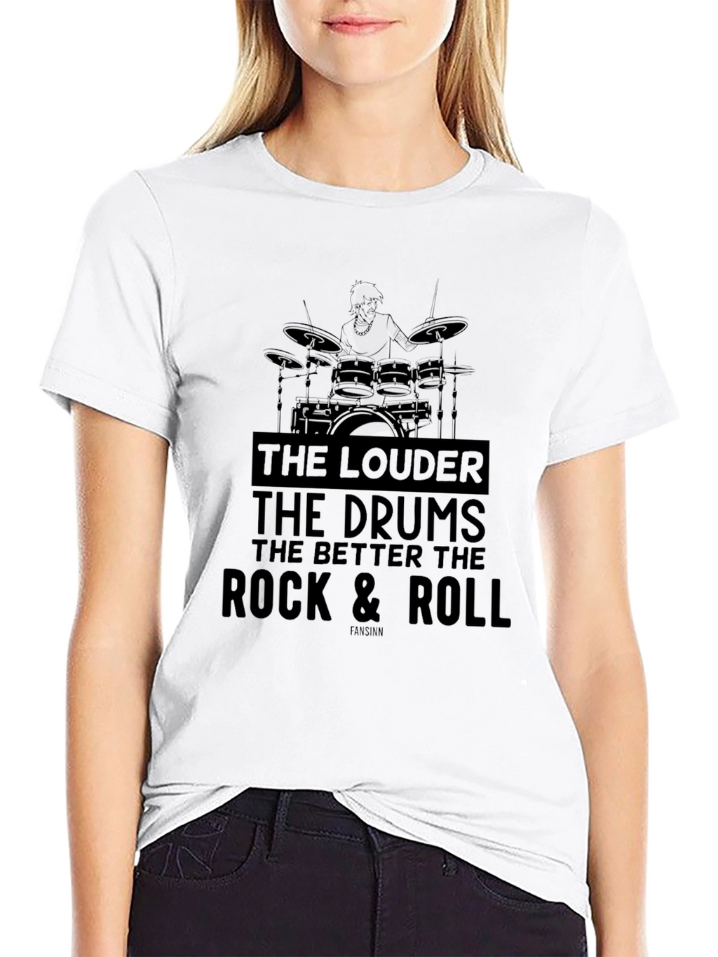 Rock & Roll Drummer T-Shirt