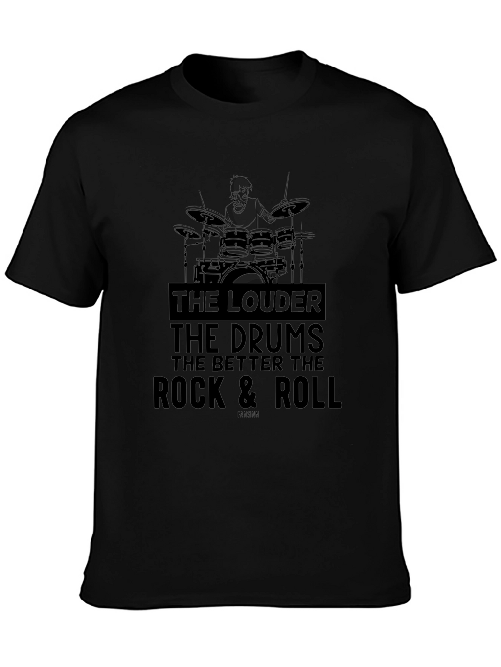 Rock & Roll Drummer T-Shirt