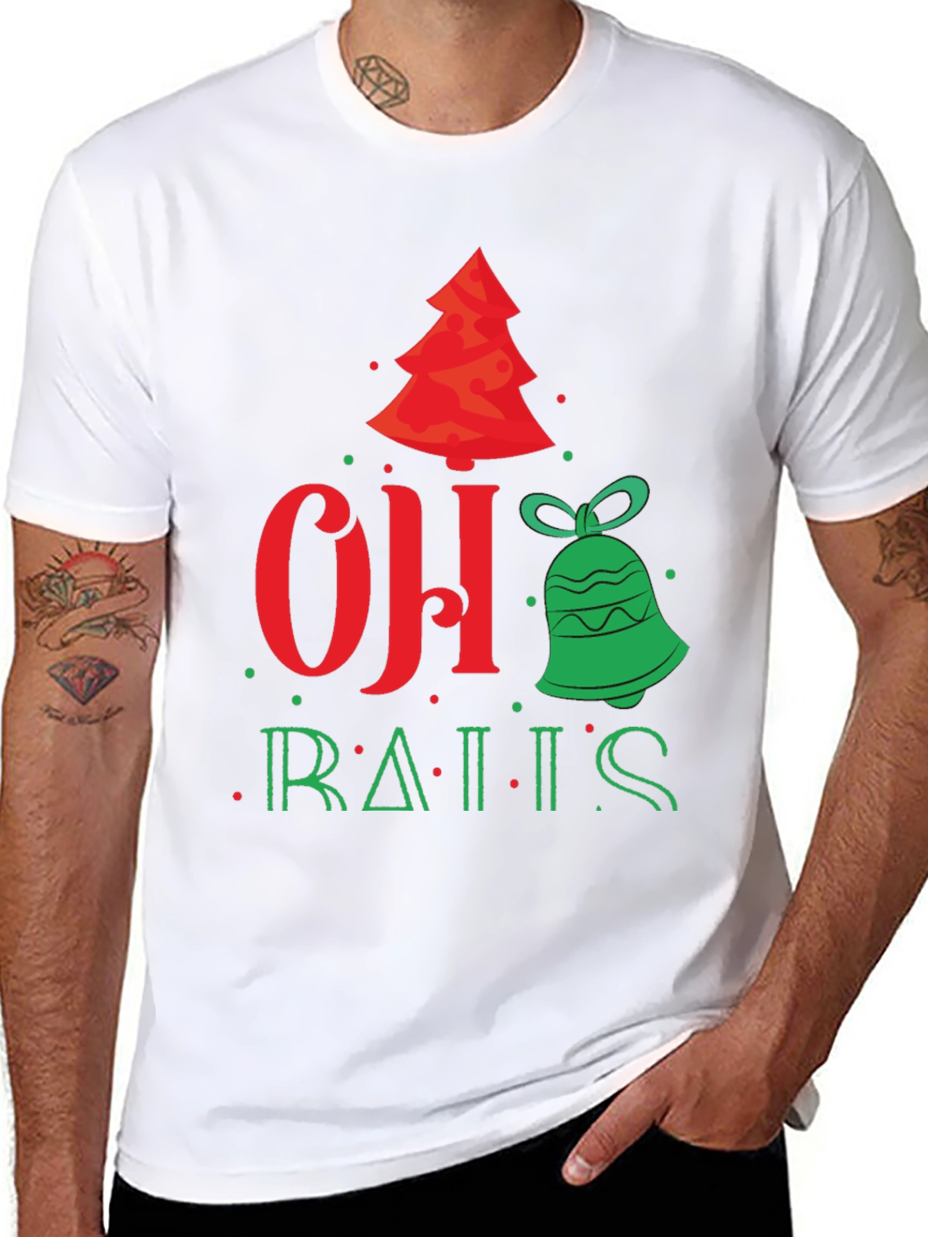 Oh Bells Christmas Graphic Tee
