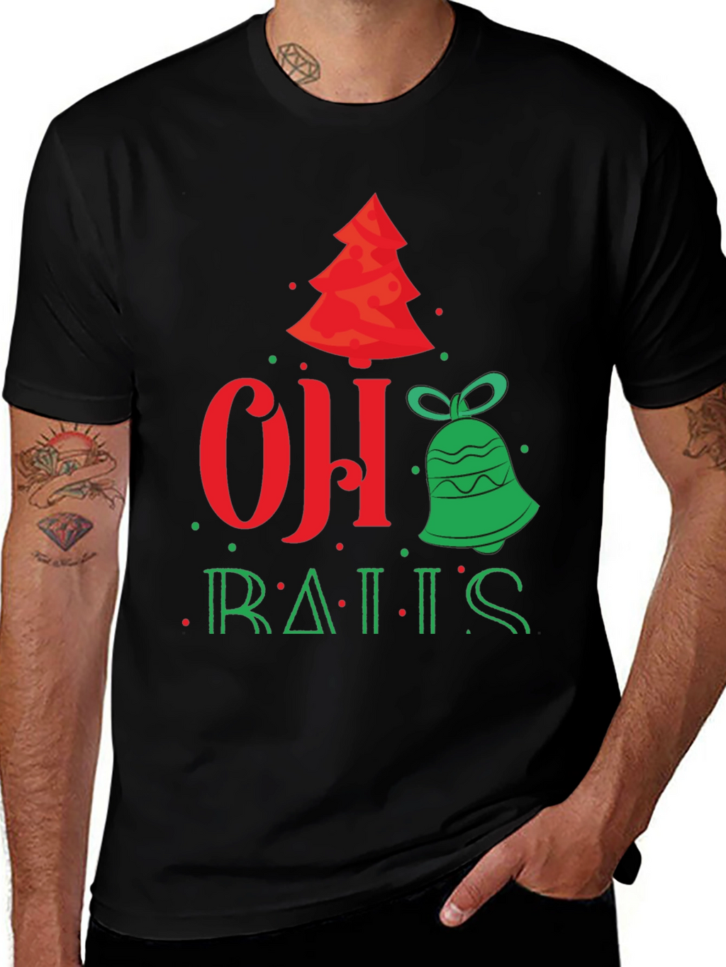 Oh Bells Christmas Graphic Tee