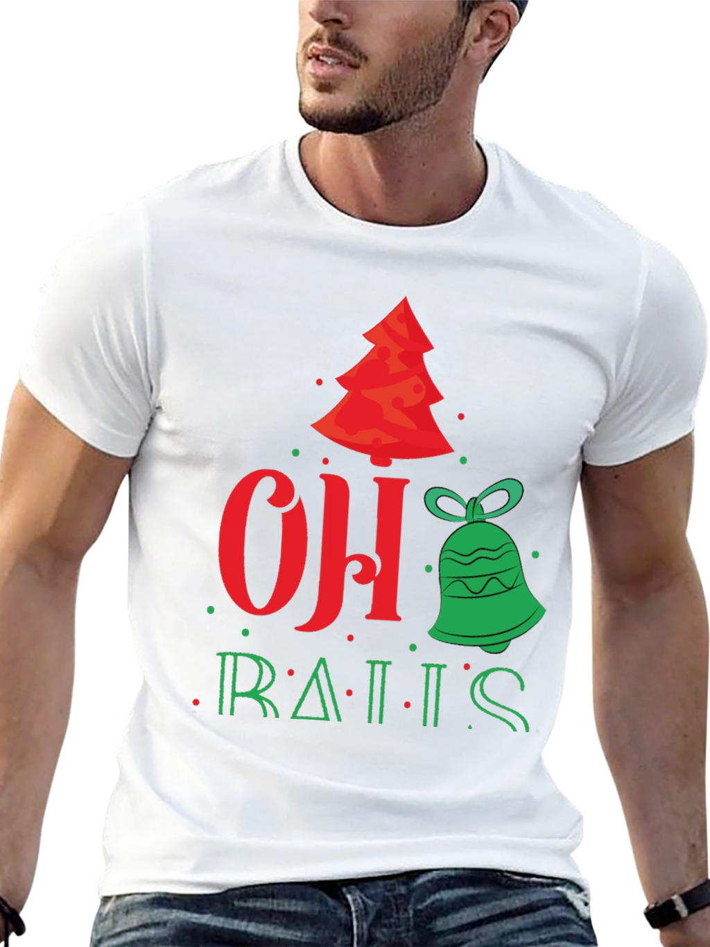 Oh Bells Christmas Graphic Tee