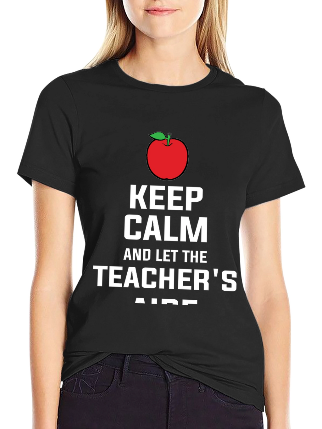 Keep Calm Teachers Aide T-Shirt
