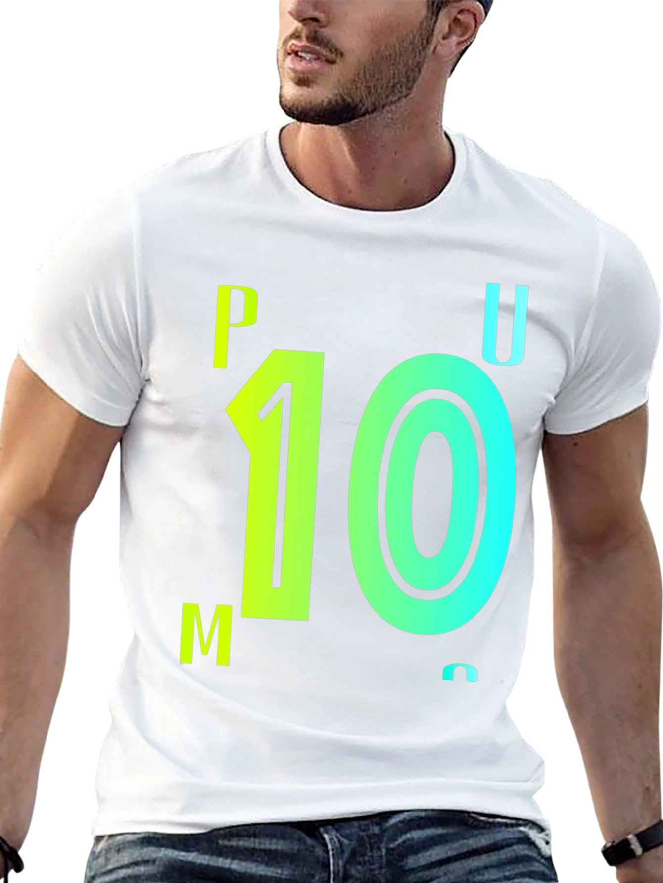 PUMU 10 Black Graphic T-Shirt