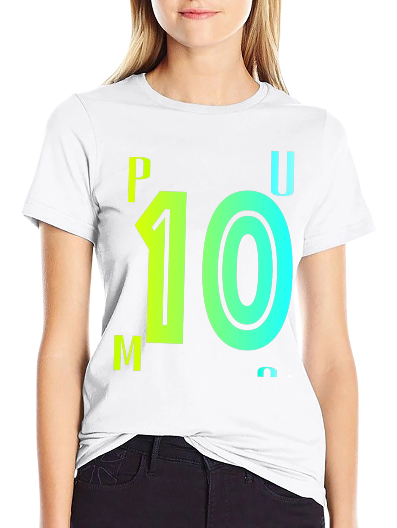 PUMU 10 Black Graphic T-Shirt