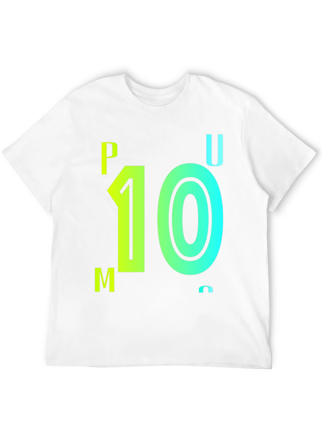 PUMU 10 Black Graphic T-Shirt
