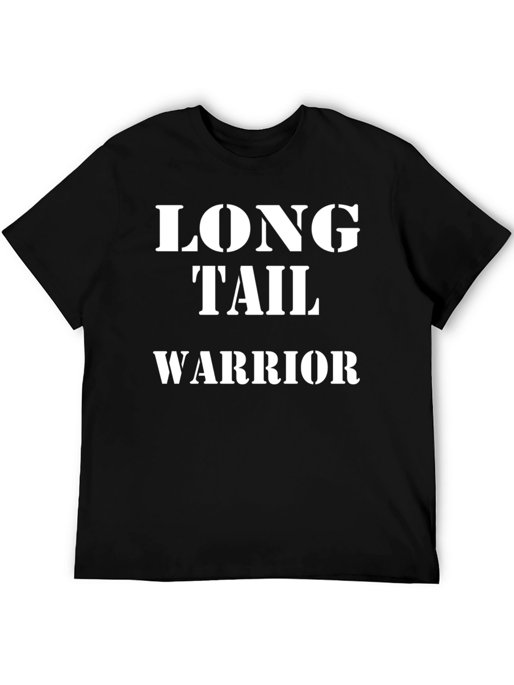 Long Tail Warrior Black T-Shirt