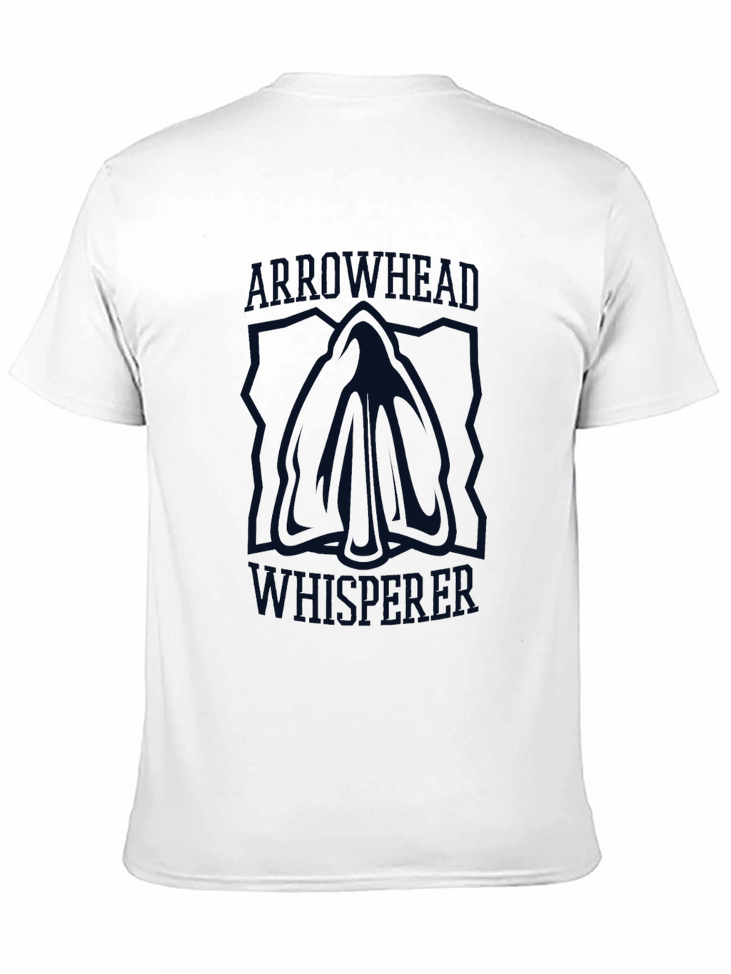 Arrowhead Whisperer Graphic Tee - Black Cotton Shirt