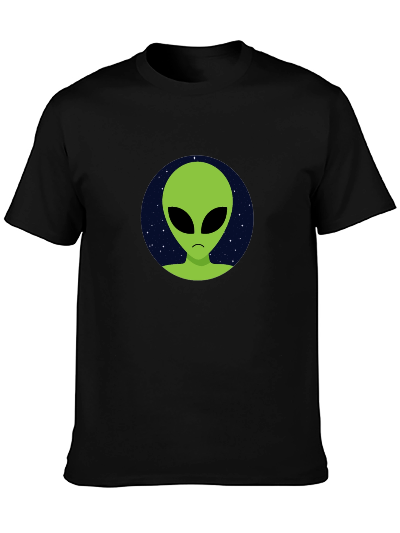 Alien Graphic T-Shirt - Black