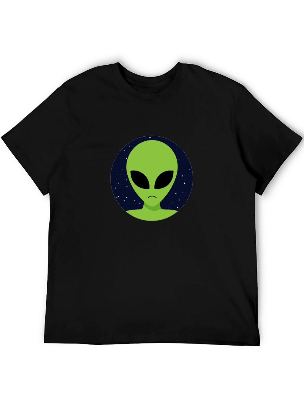 Alien Graphic T-Shirt - Black