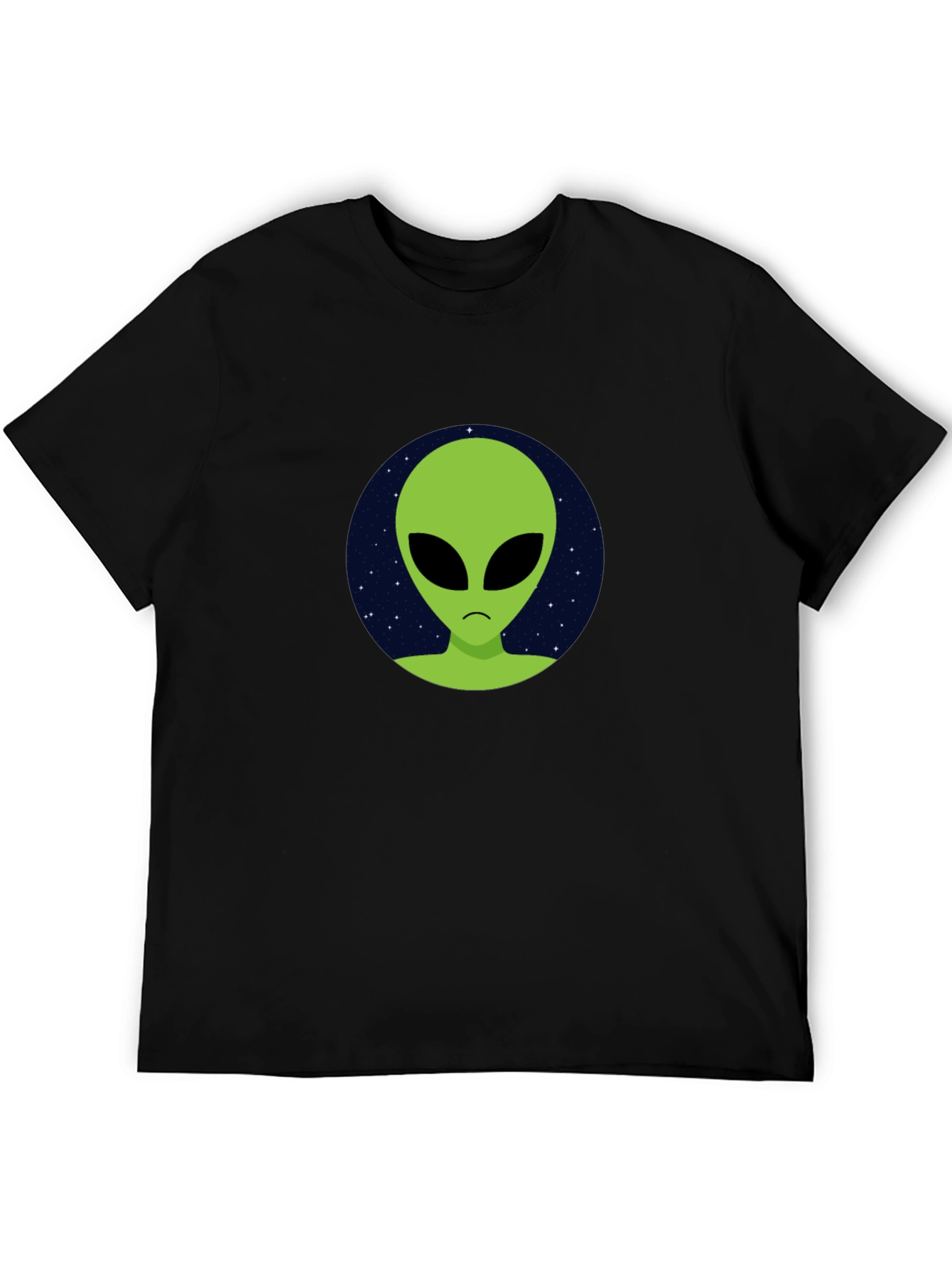 Alien Graphic T-Shirt - Black