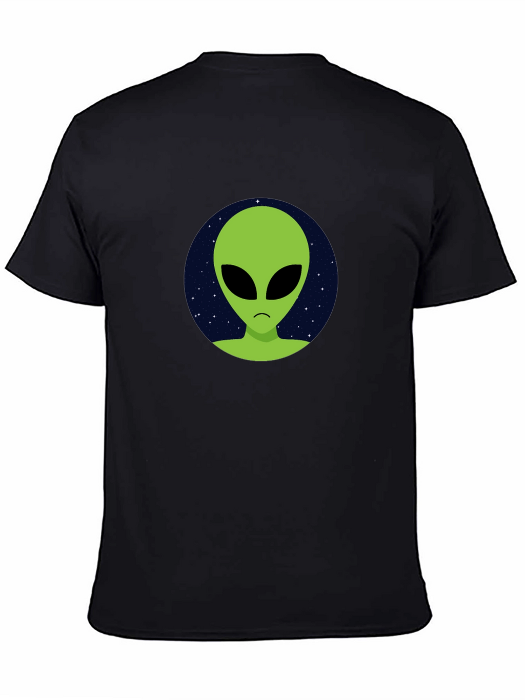 Alien Graphic T-Shirt - Black