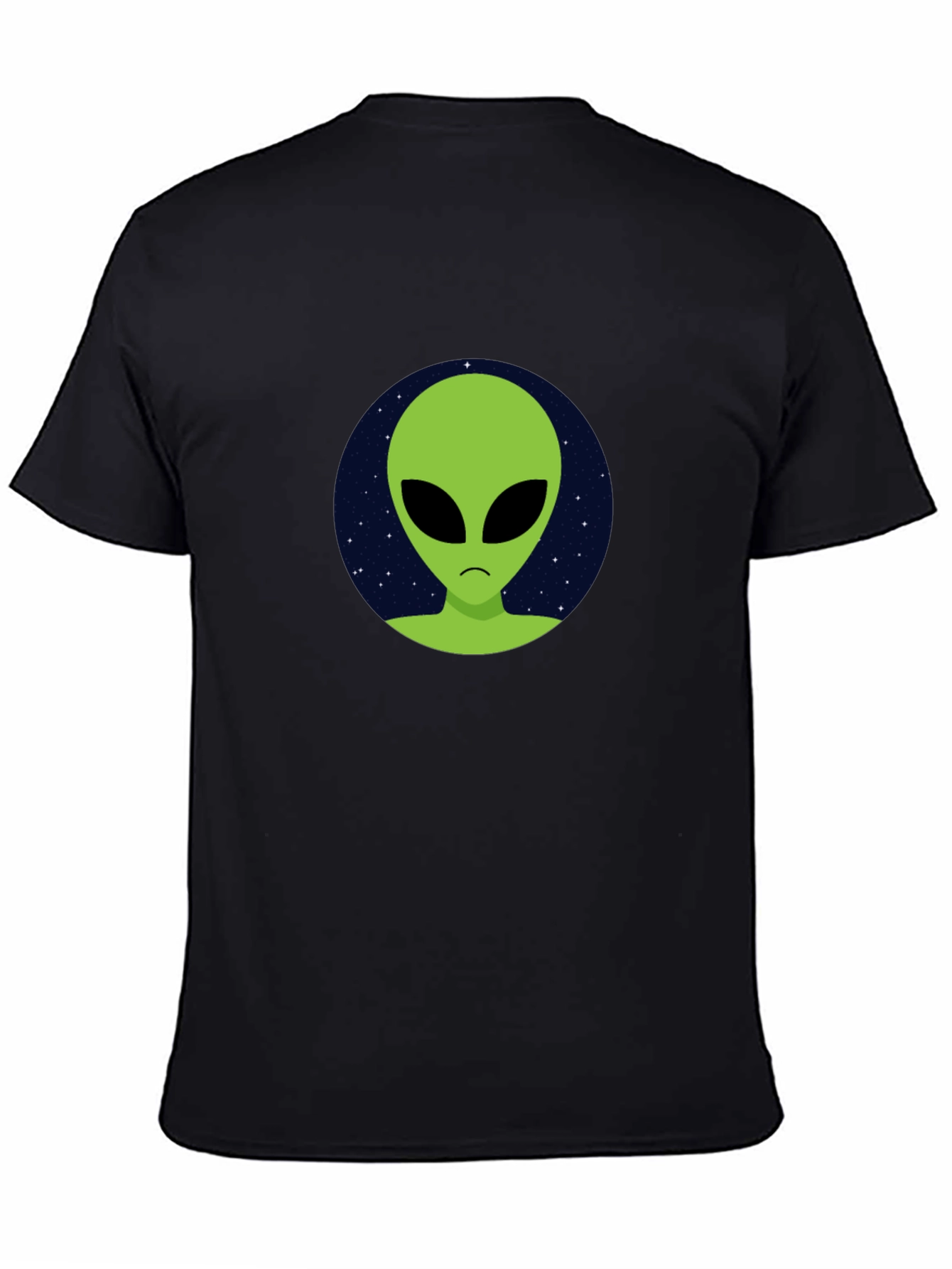 Alien Graphic T-Shirt - Black