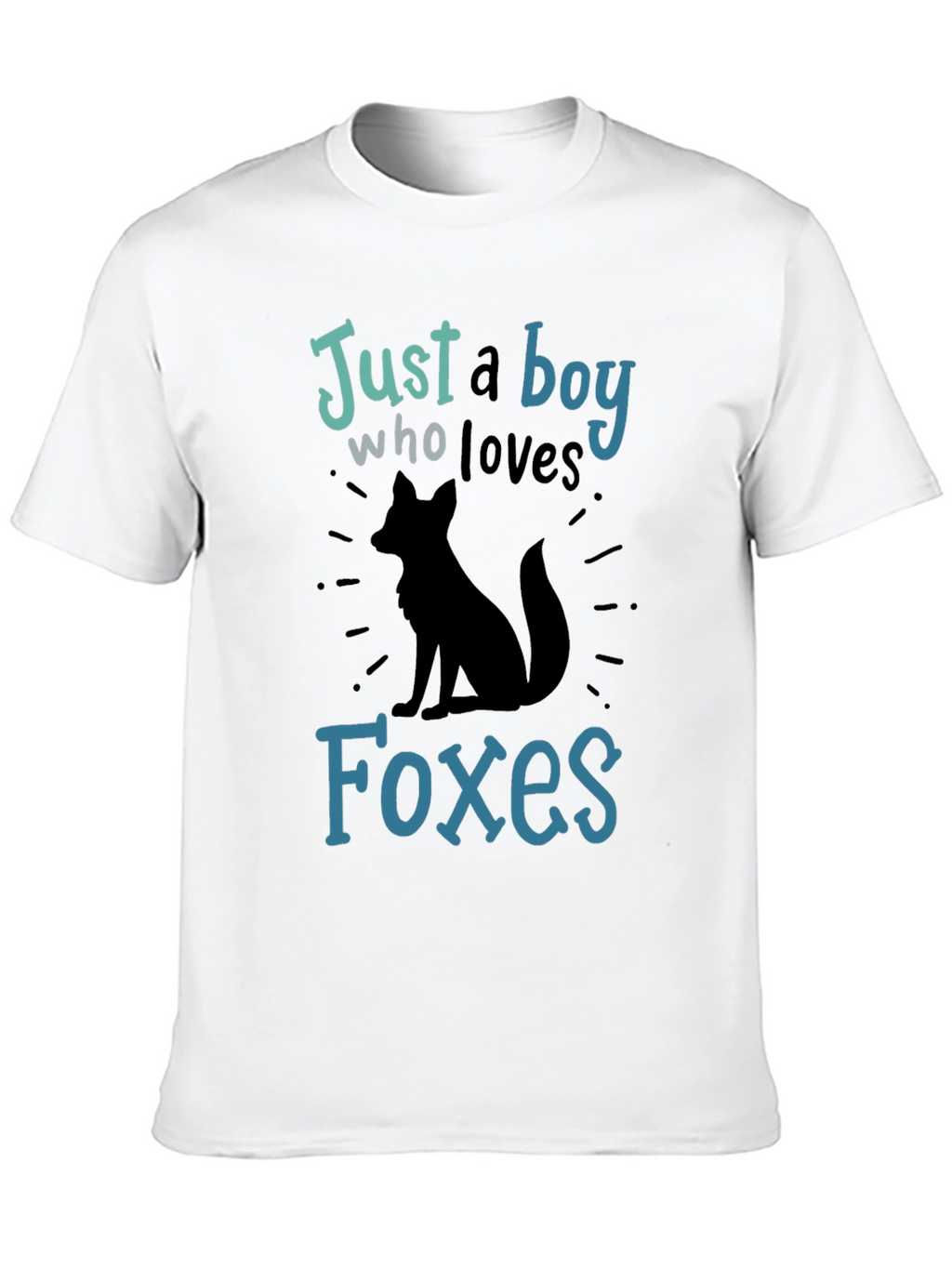 Just a Boy Who Loves Foxes Graphic T-Shirt