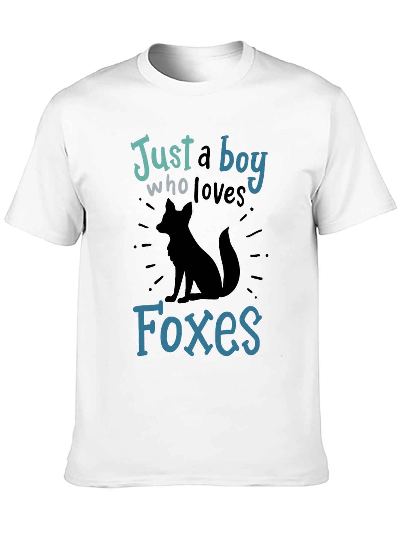 Just a Boy Who Loves Foxes Graphic T-Shirt