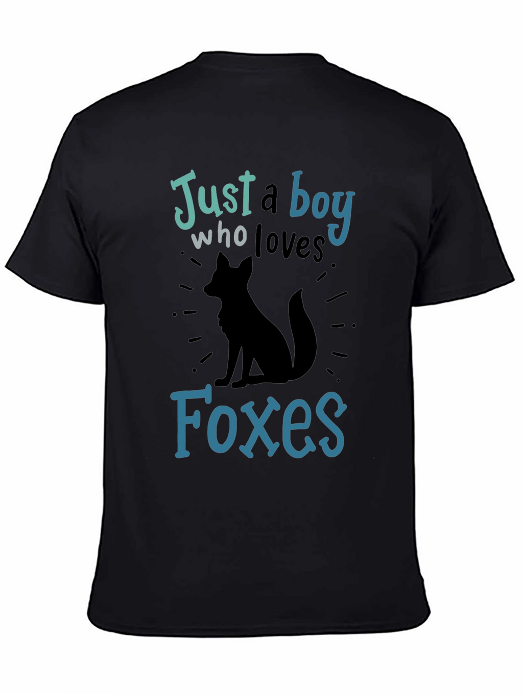 Just a Boy Who Loves Foxes Graphic T-Shirt
