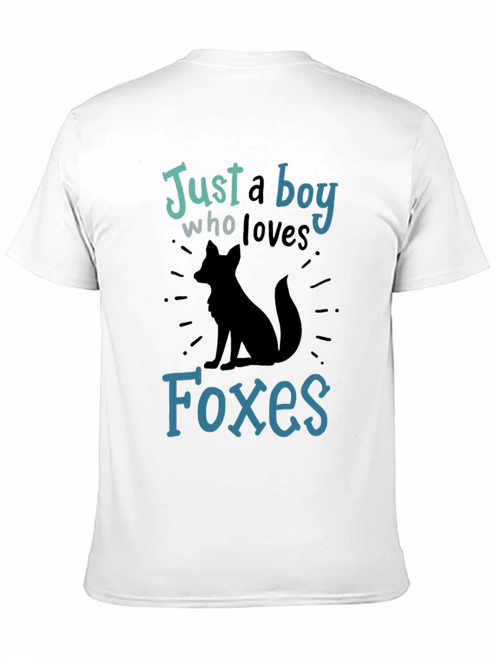 Just a Boy Who Loves Foxes Graphic T-Shirt