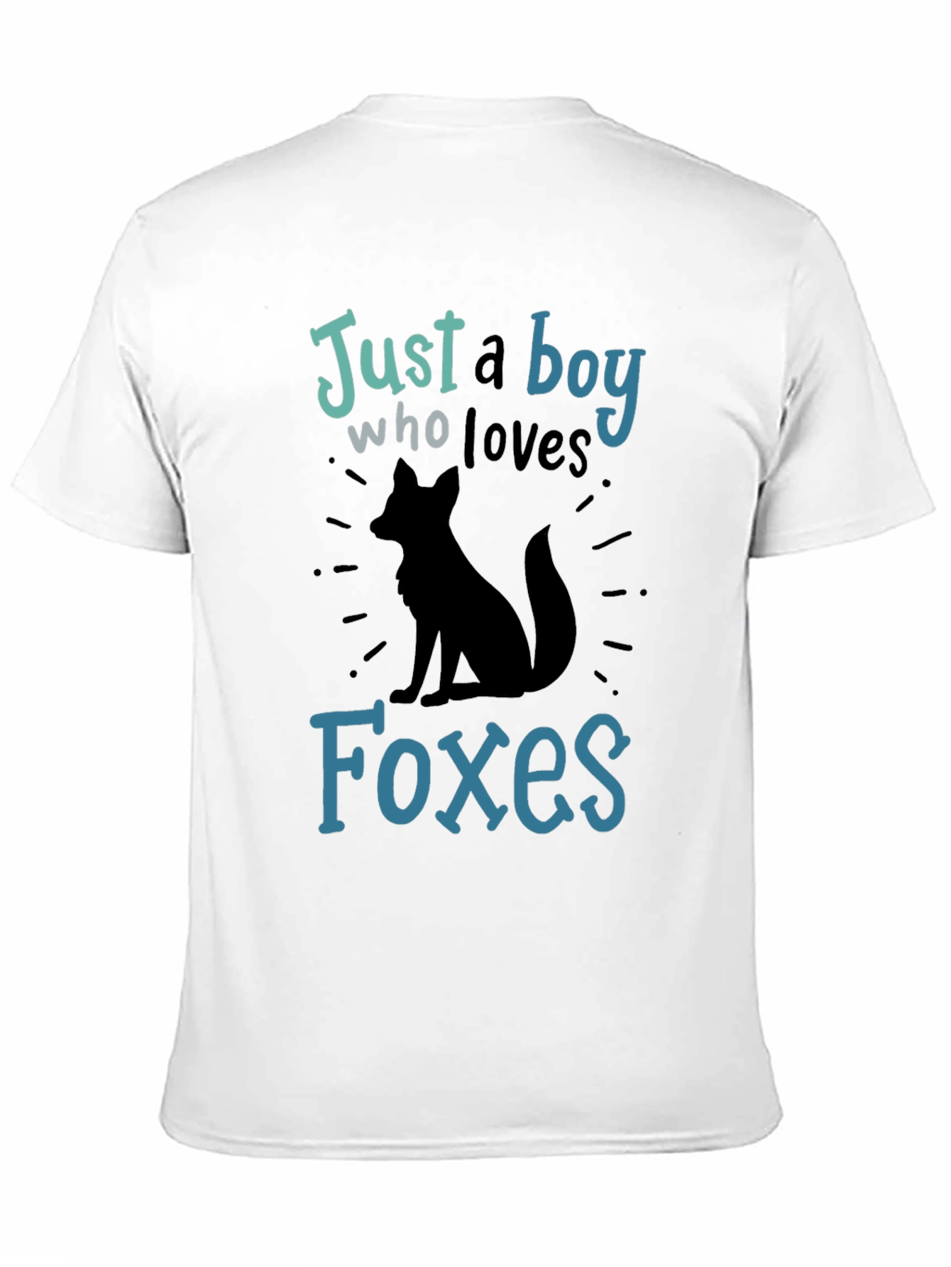Just a Boy Who Loves Foxes Graphic T-Shirt