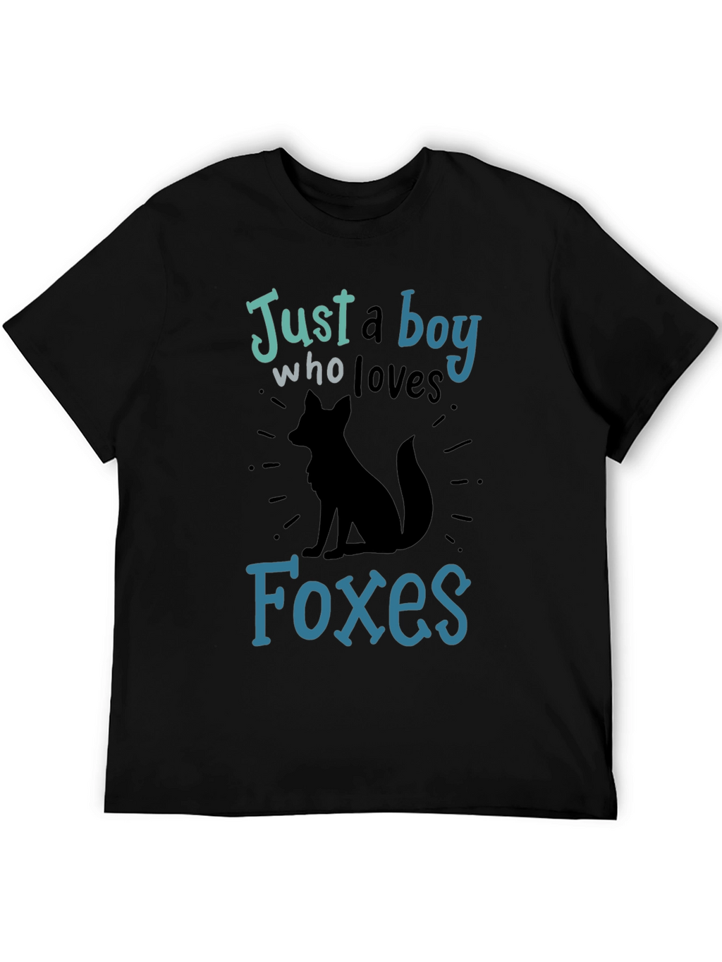 Just a Boy Who Loves Foxes Graphic T-Shirt