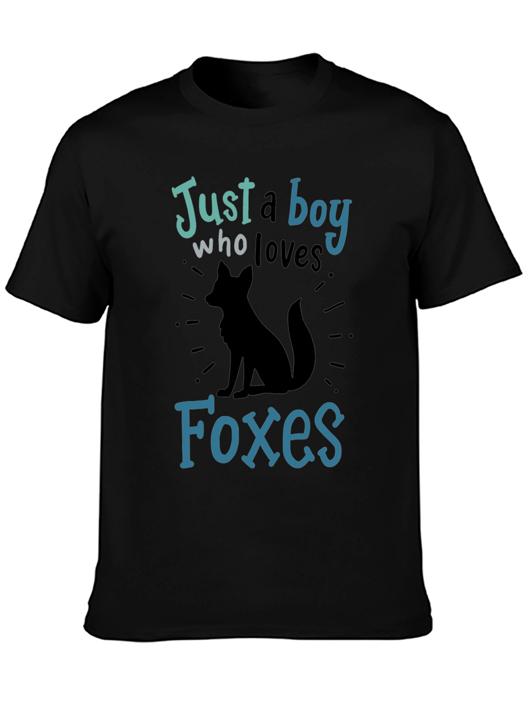 Just a Boy Who Loves Foxes Graphic T-Shirt