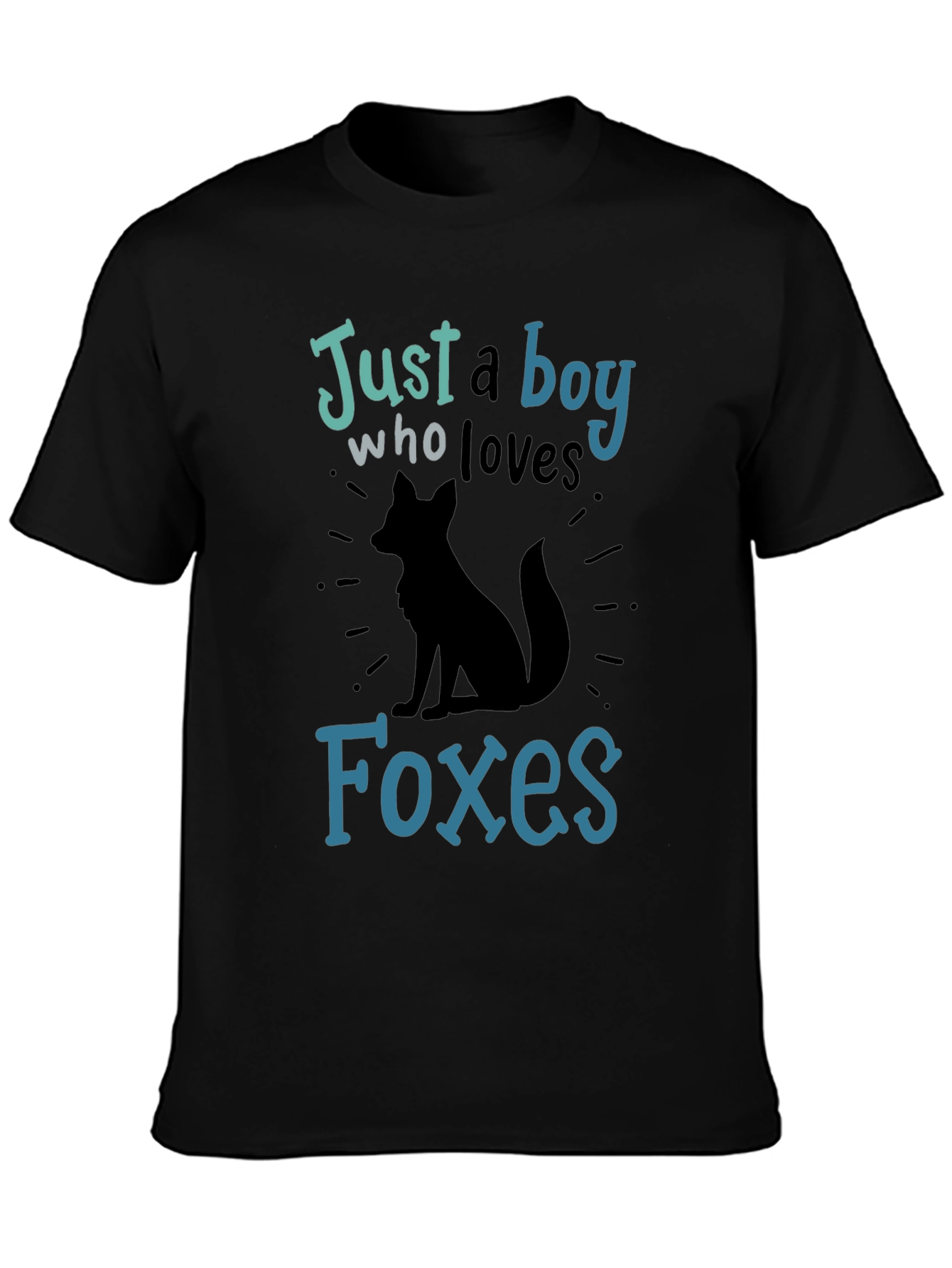 Just a Boy Who Loves Foxes Graphic T-Shirt