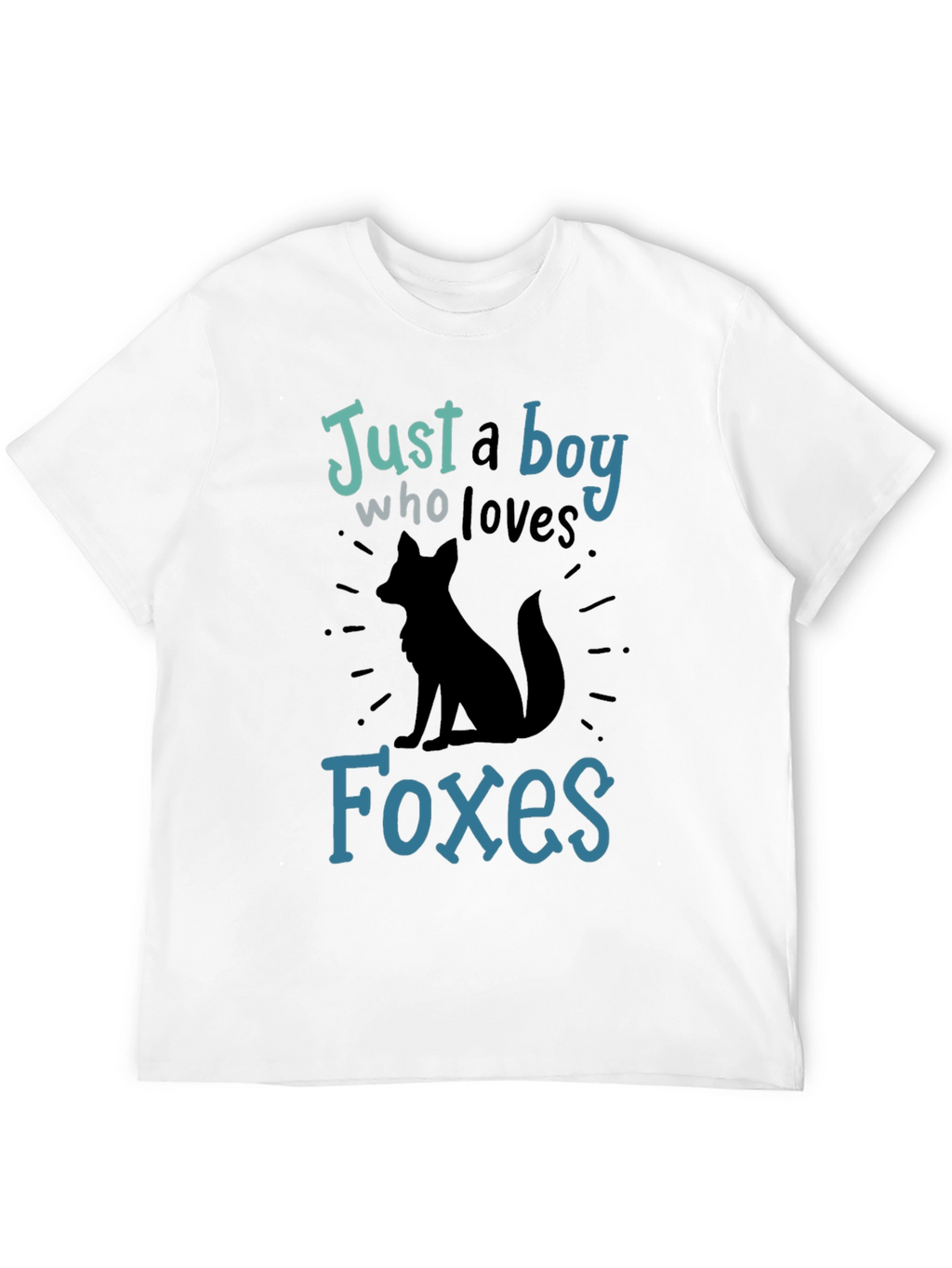 Just a Boy Who Loves Foxes Graphic T-Shirt