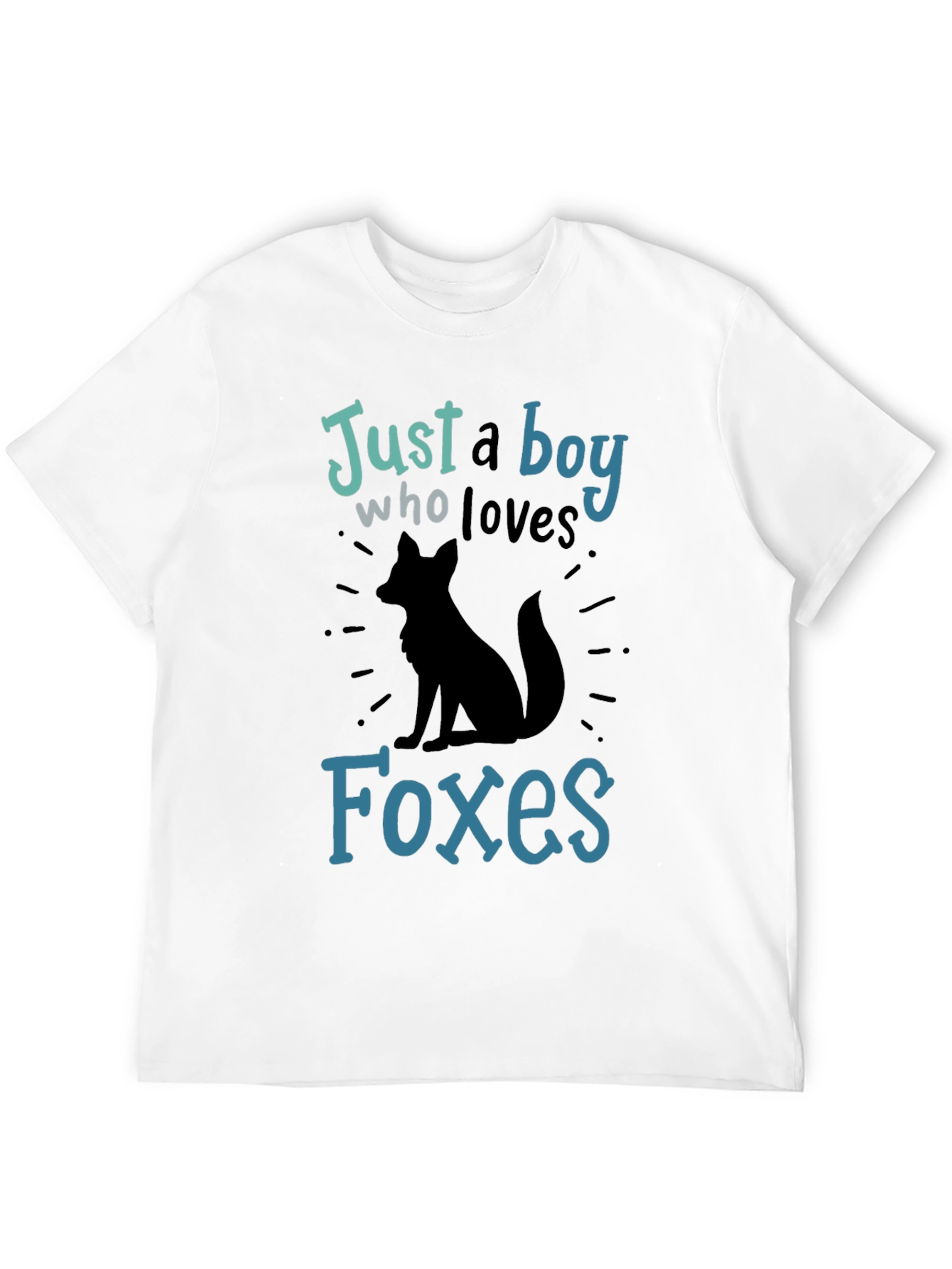 Just a Boy Who Loves Foxes Graphic T-Shirt