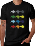 Kiwi Pop Art Graphic T-Shirt