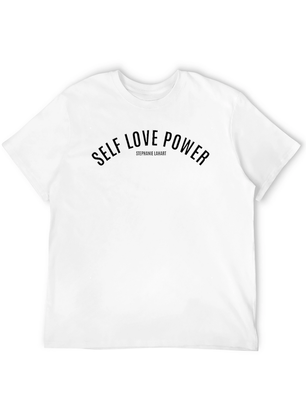 Self Love Power T-Shirt - Black Crew Neck