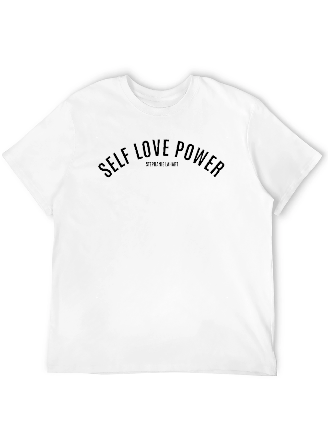 Self Love Power T-Shirt - Black Crew Neck
