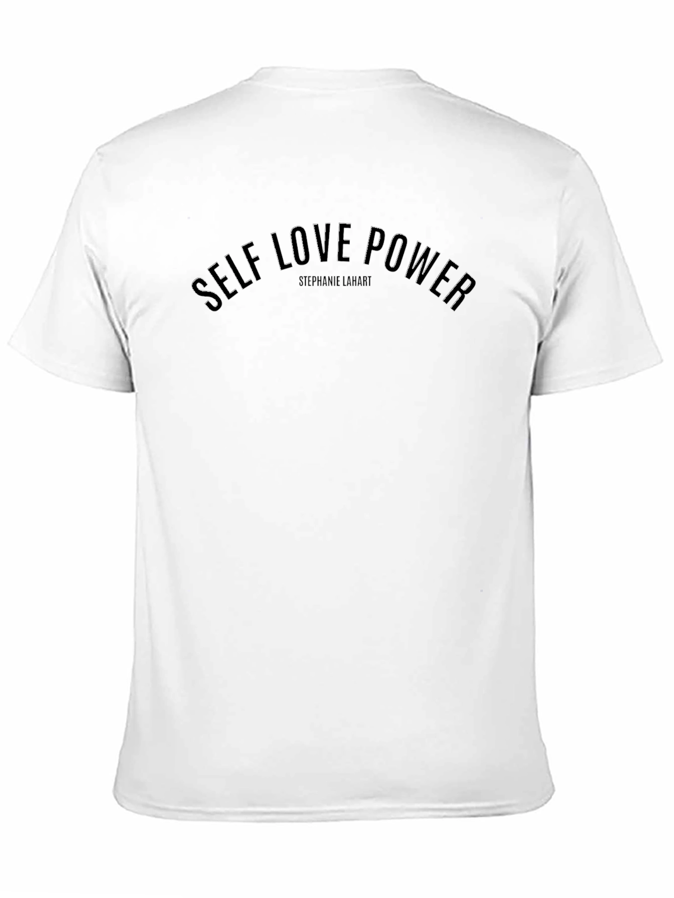 Self Love Power T-Shirt - Black Crew Neck