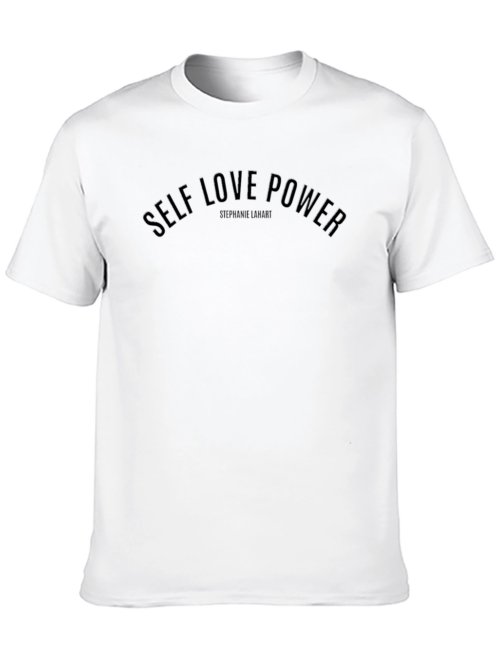 Self Love Power T-Shirt - Black Crew Neck