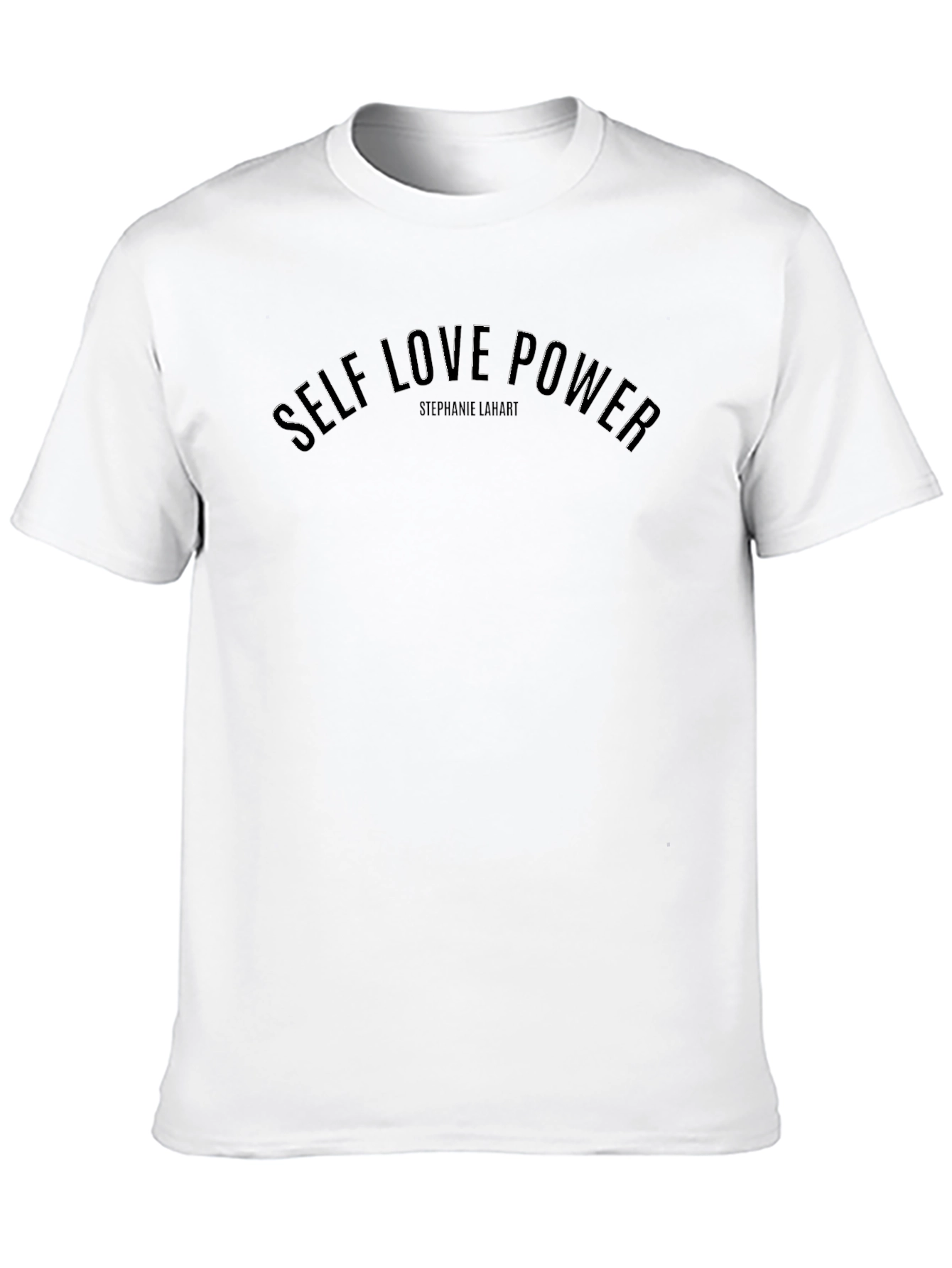 Self Love Power T-Shirt - Black Crew Neck