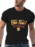 Bike Now Work Later Graphic Tee