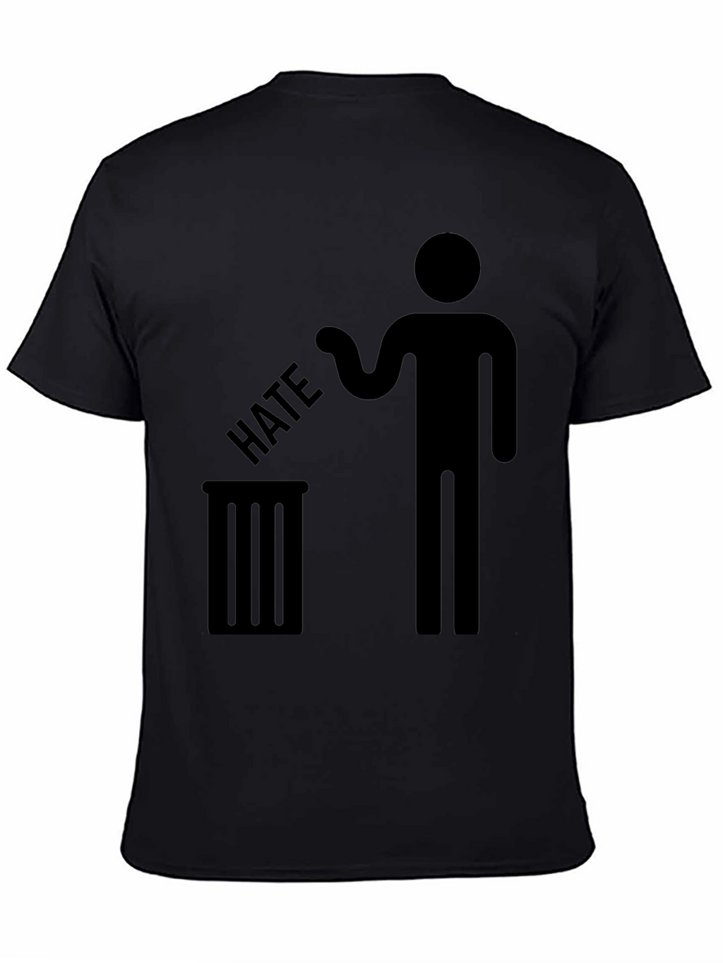 Trash Hate Graphic Tee - Anti Bullying T-Shirt