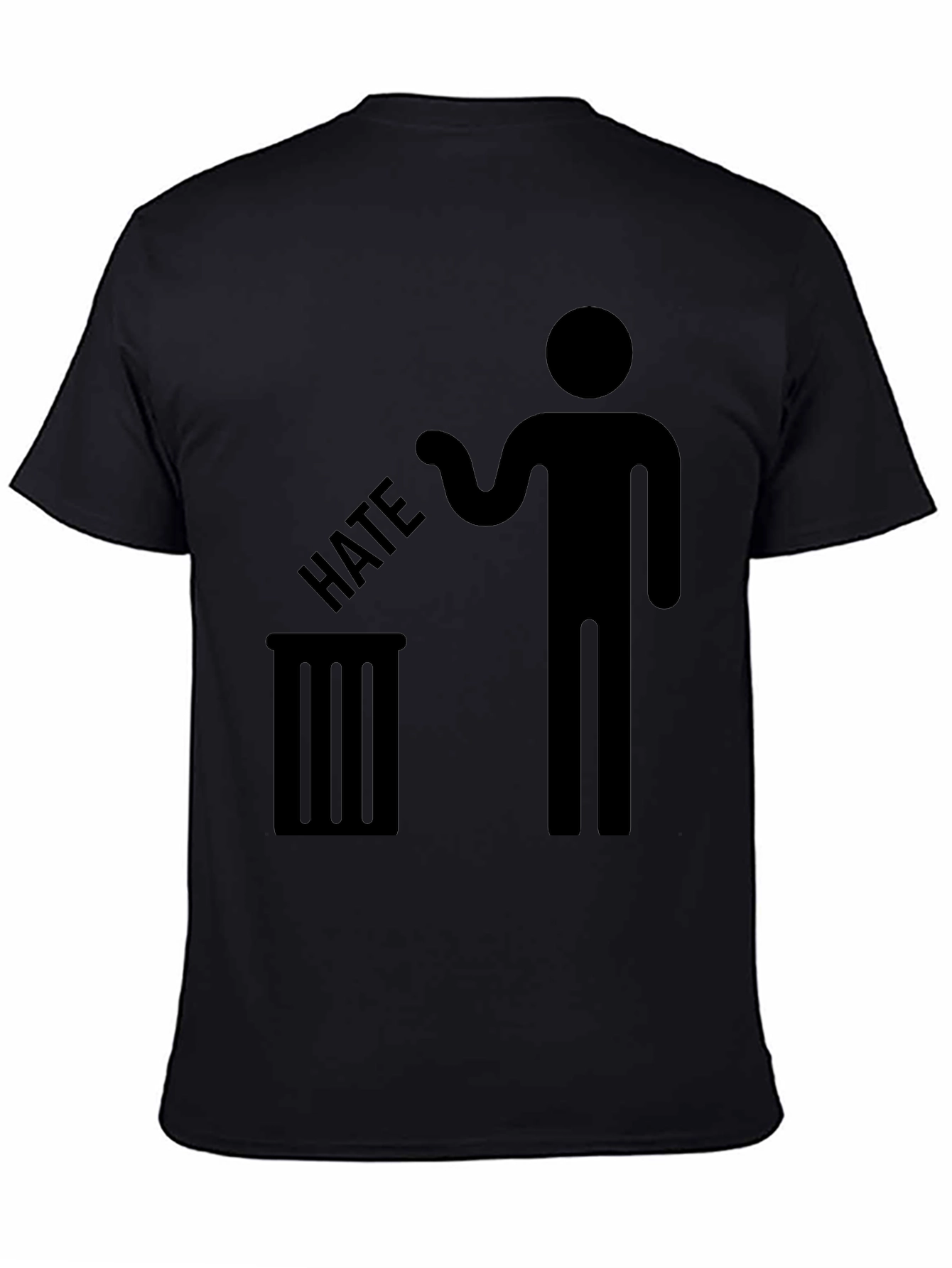 Trash Hate Graphic Tee - Anti Bullying T-Shirt