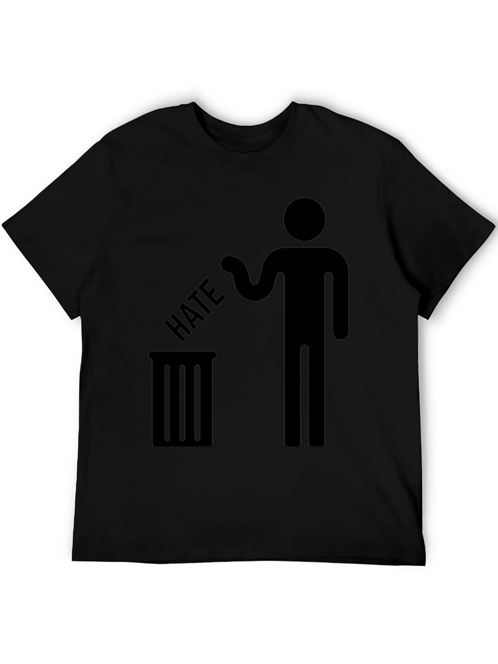 Trash Hate Graphic Tee - Anti Bullying T-Shirt