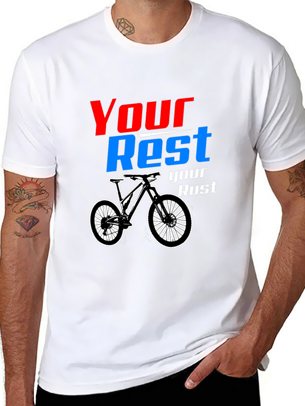 Your Rest Your Rust Mountain Bike Graphic Tee