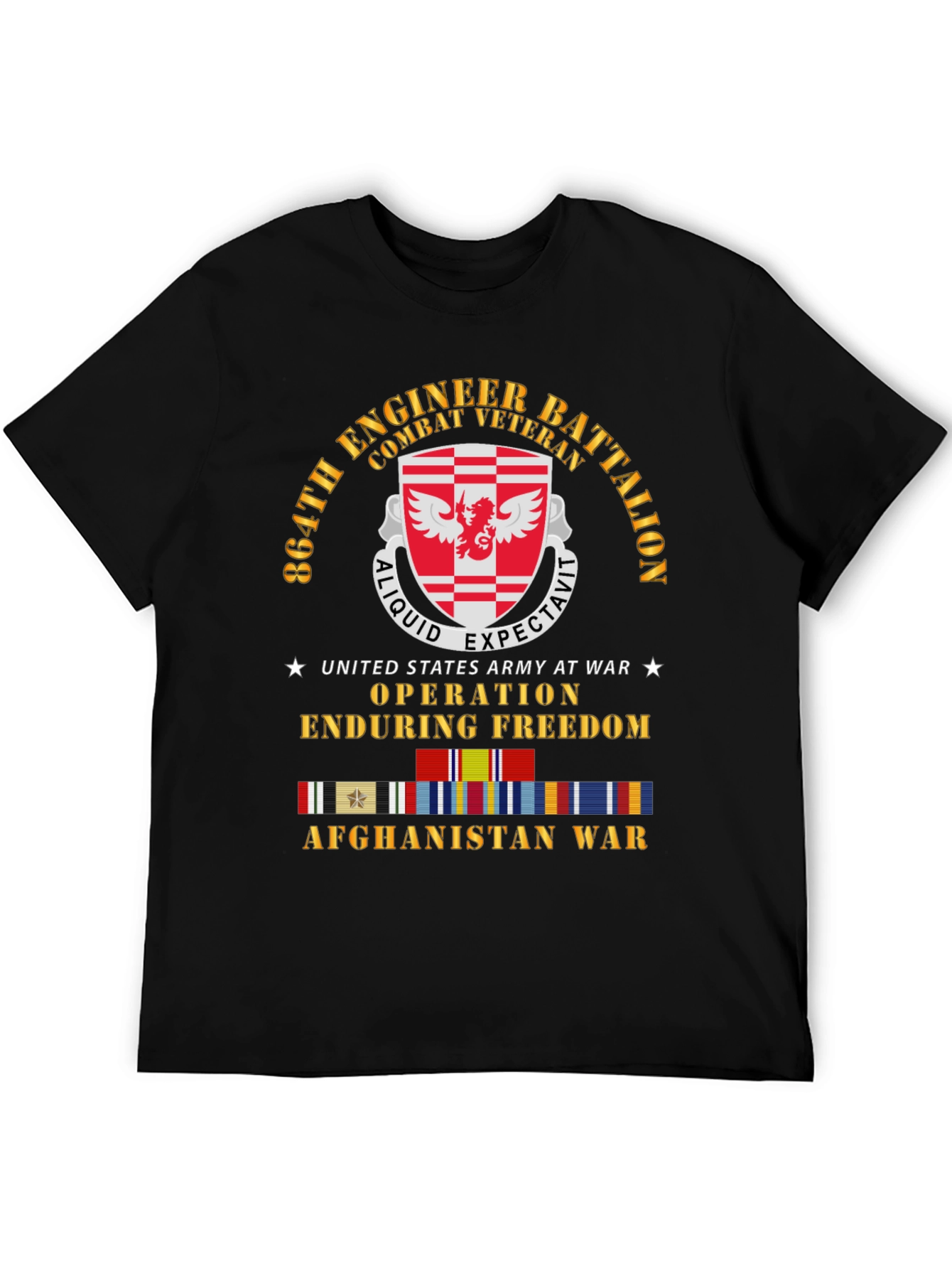 864th Engineer Battalion Combat Veteran T-Shirt