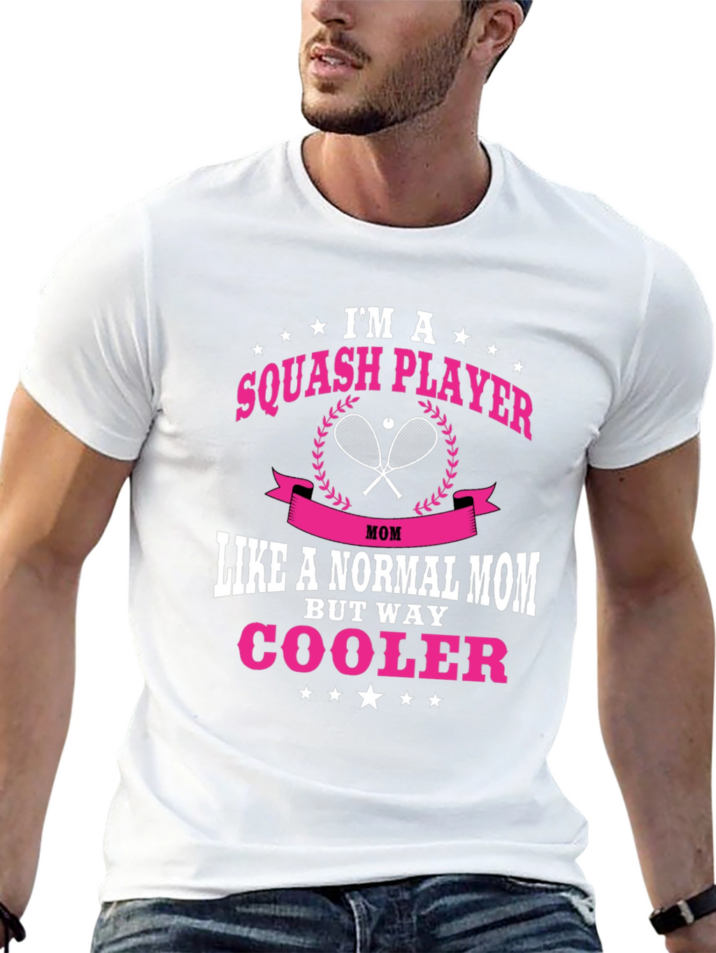 Squash Player Mom T-Shirt: Way Cooler!