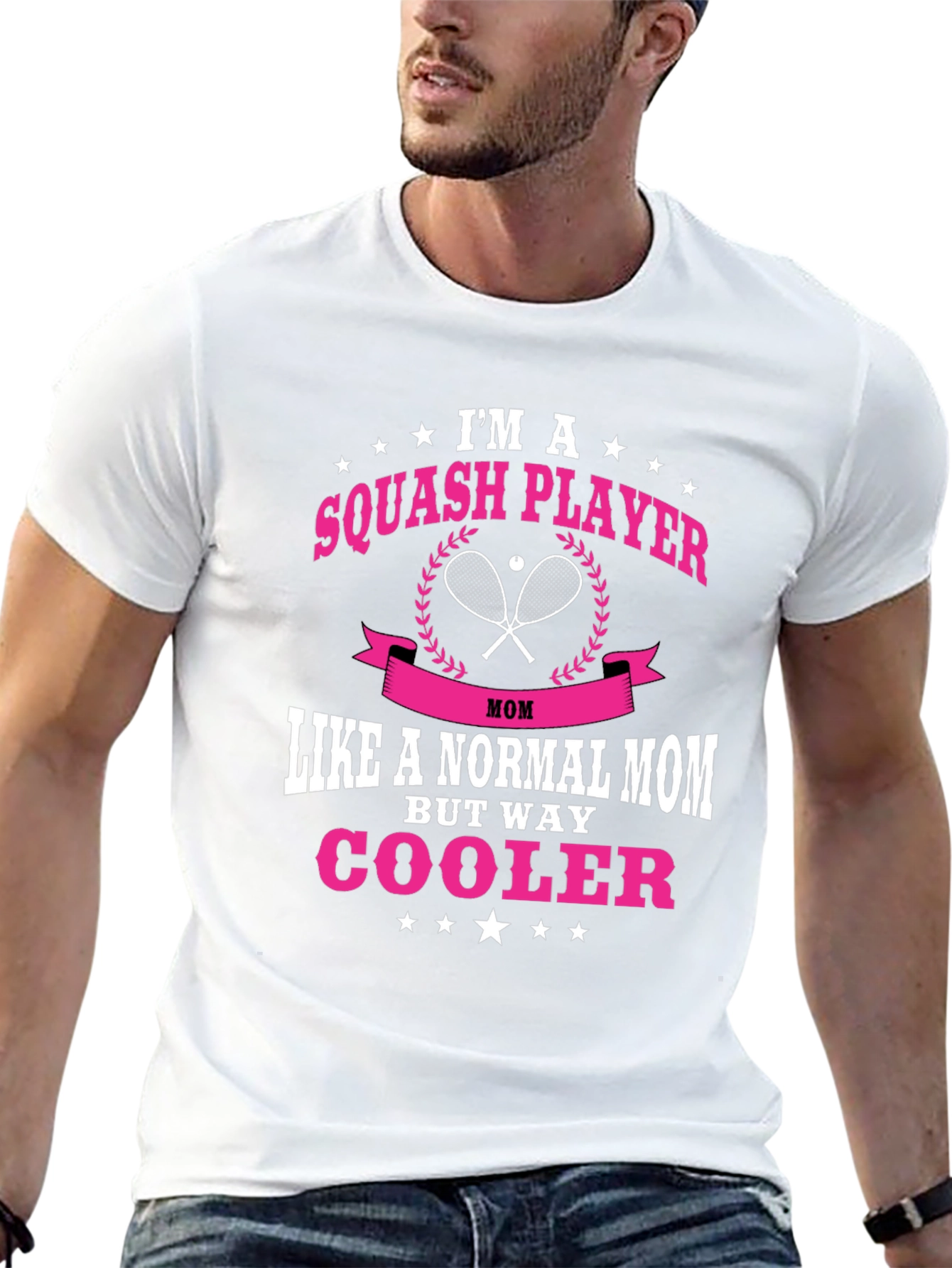 Squash Player Mom T-Shirt: Way Cooler!