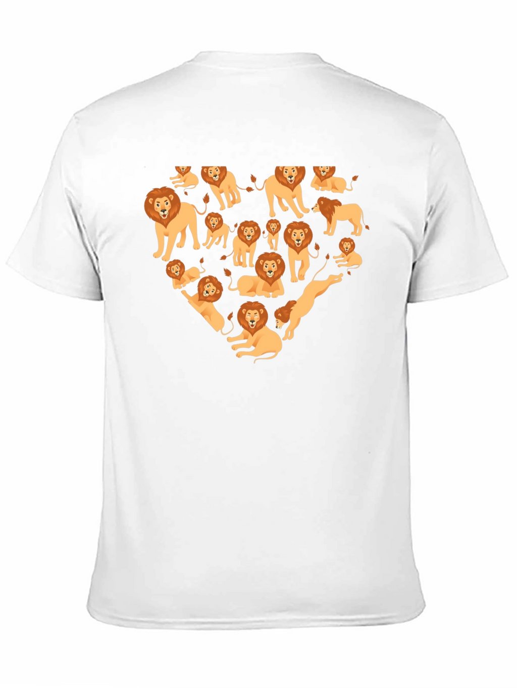 Lion Heart Graphic Tee - Black