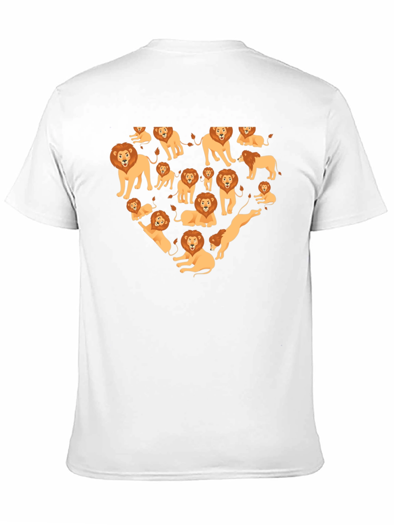 Lion Heart Graphic Tee - Black