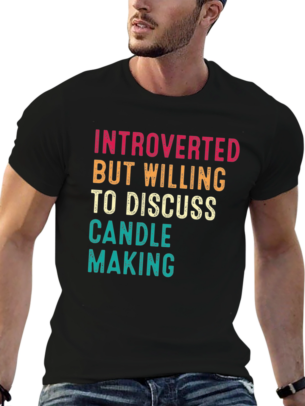 Introverted Candle Making T-Shirt