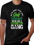 Golf Friends Gang T-Shirt - Funny Golfing Tee