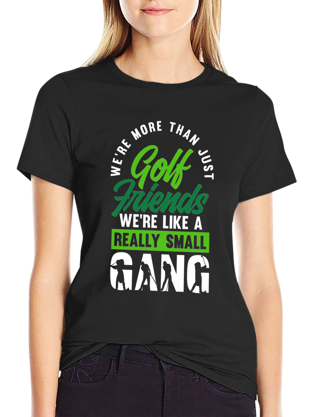 Golf Friends Gang T-Shirt - Funny Golfing Tee