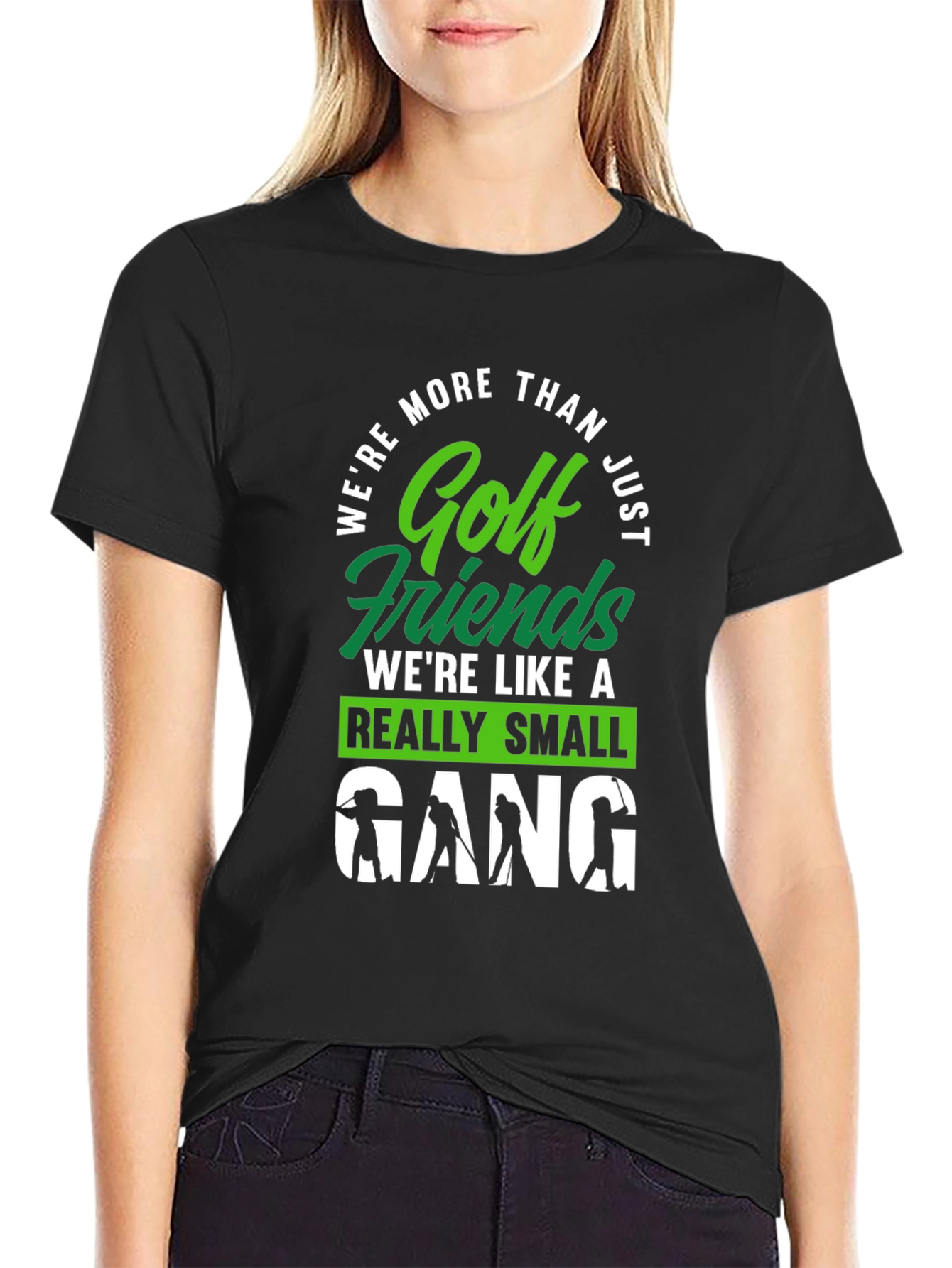 Golf Friends Gang T-Shirt - Funny Golfing Tee