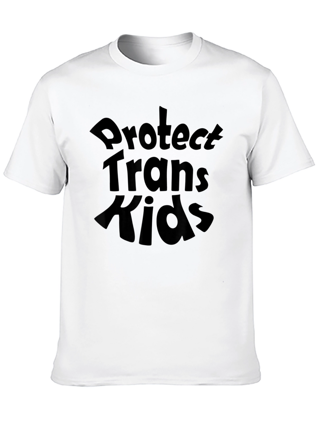 Protect Trans Kids - Unisex Black T-Shirt
