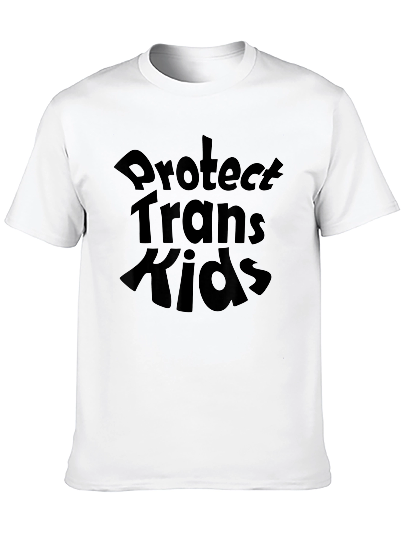 Protect Trans Kids - Unisex Black T-Shirt