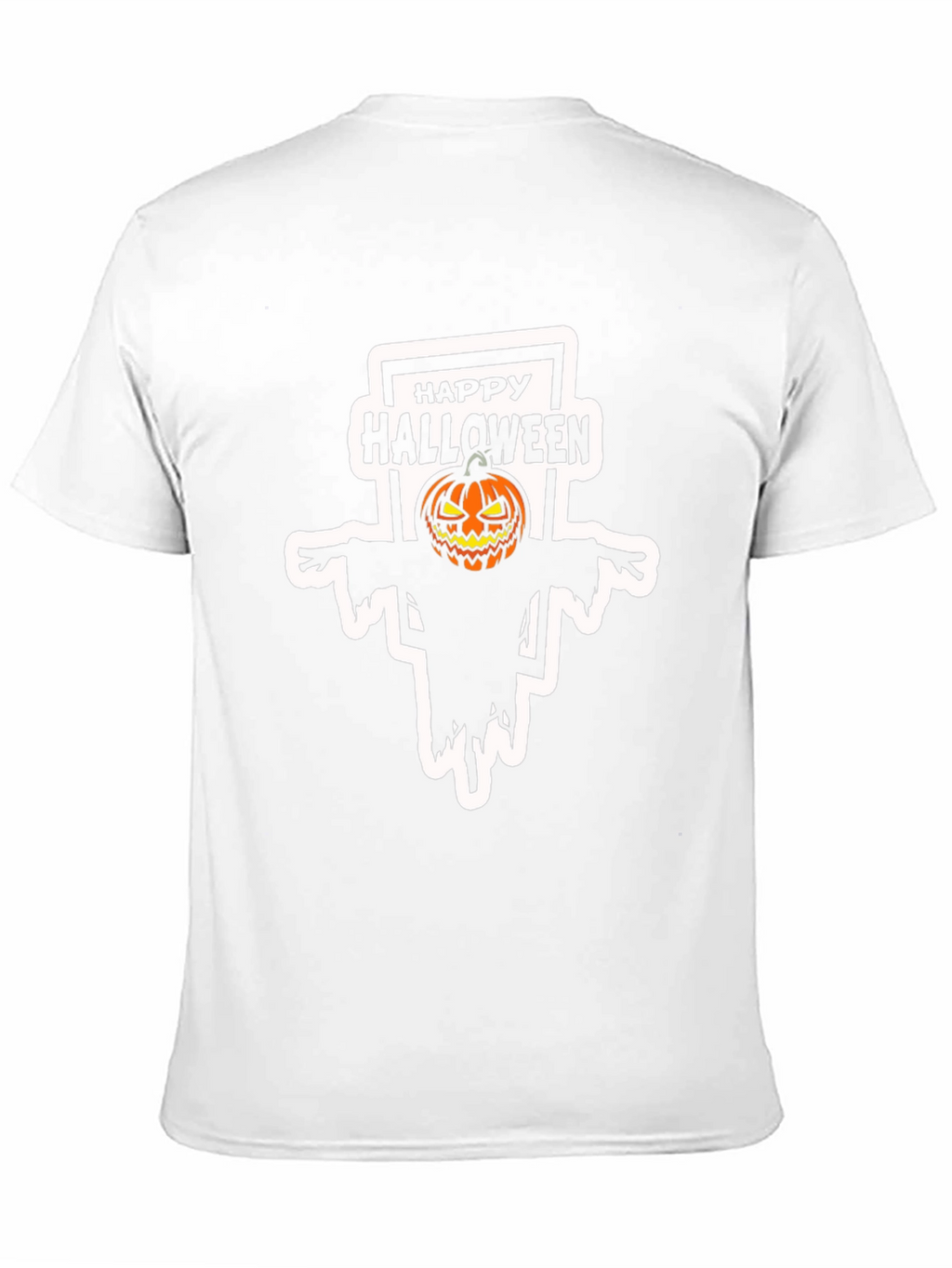 Happy Halloween Pumpkin Scarecrow T-Shirt